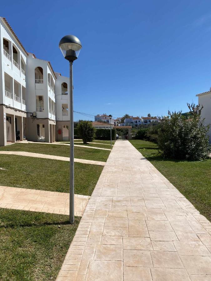 Apartamento Bajo Con Piscina Macarella Cala'N Blanes  Extérieur photo
