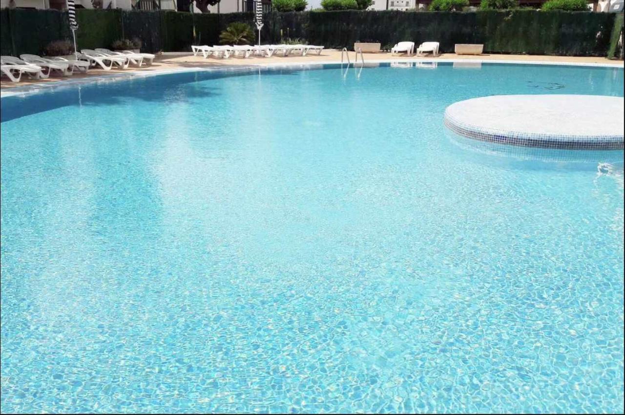 Apartamento Bajo Con Piscina Macarella Cala'N Blanes  Extérieur photo